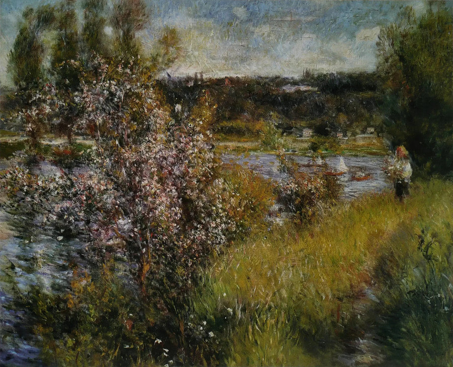 El Sena en Chatou - Pierre-Auguste Renoir