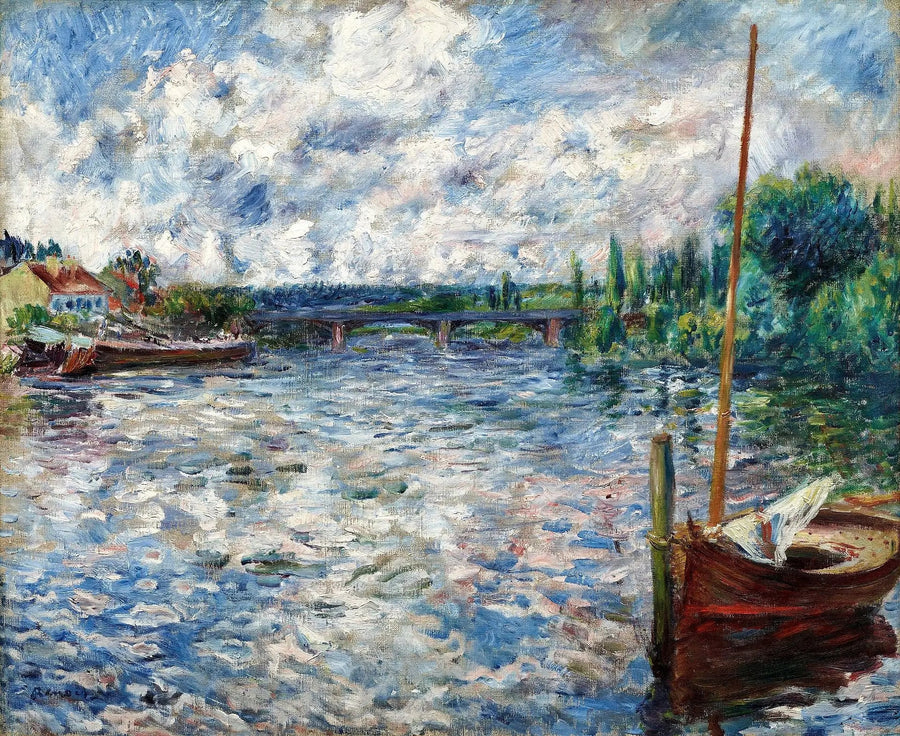 El Sena en Chatou - Pierre-Auguste Renoir