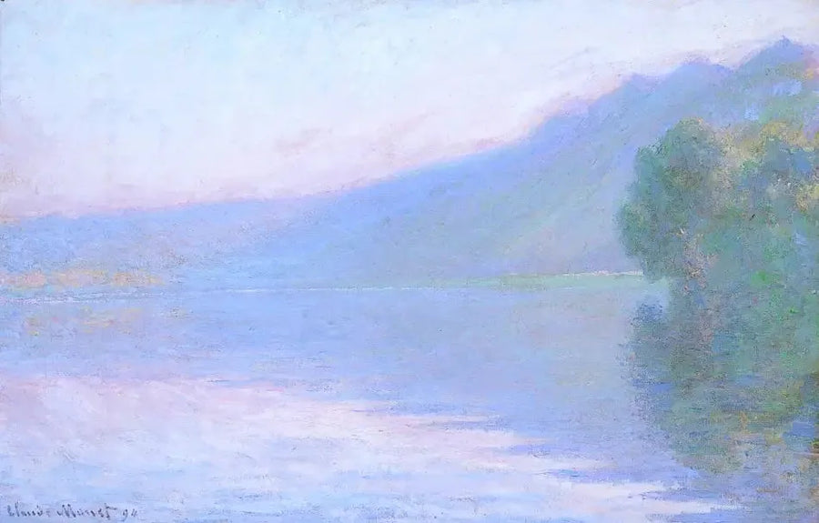 El Sena en Port-Villez - Claude Monet