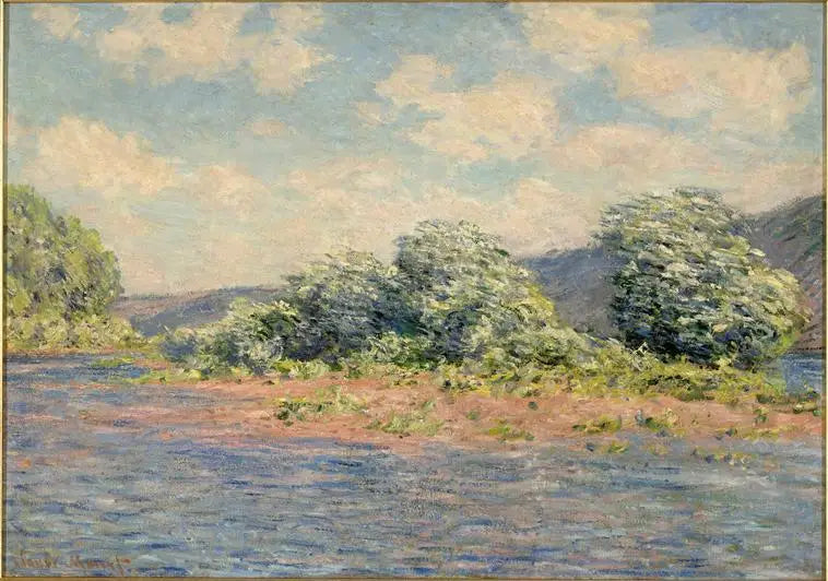El Sena en Port-Villez - Claude Monet
