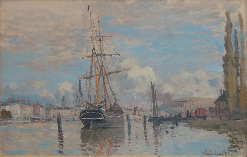 El Sena en Rouen - Claude Monet