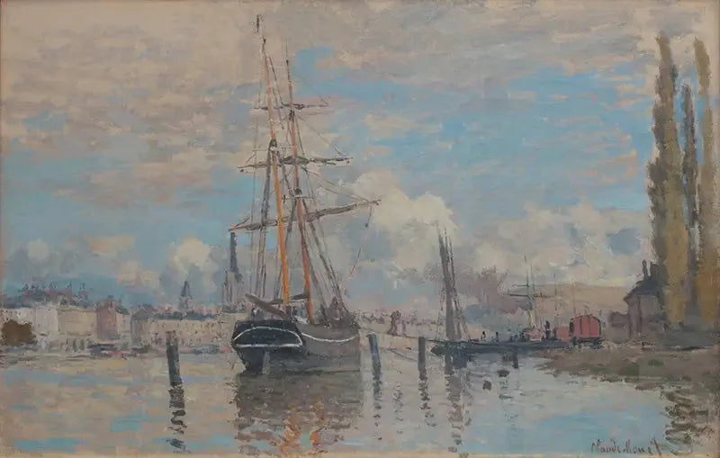 El Sena en Rouen - Claude Monet
