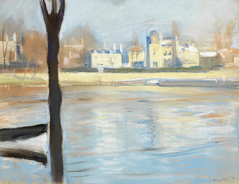 El Sena en Saint-Cloud - Edvard Munch