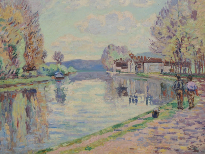 El Sena en Samois - Armand Guillaumin