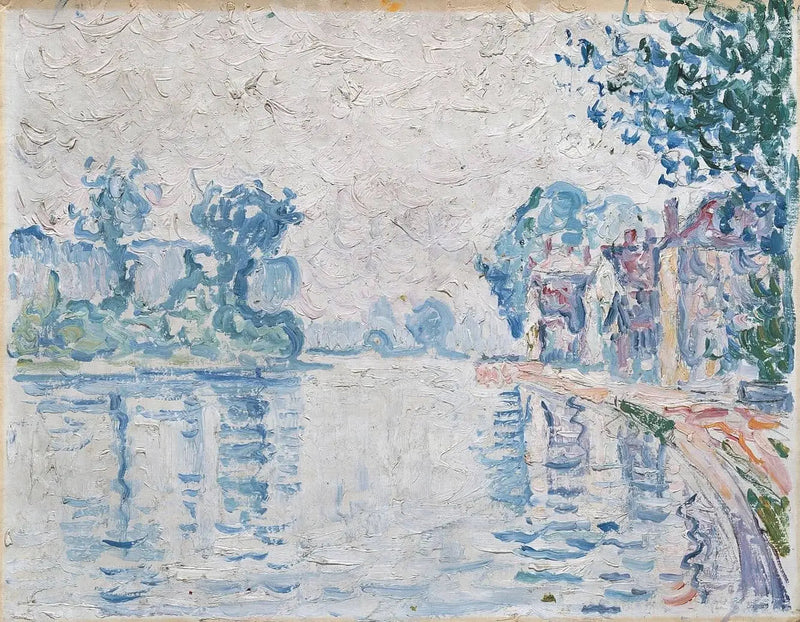 El Sena en Samois - Paul Signac