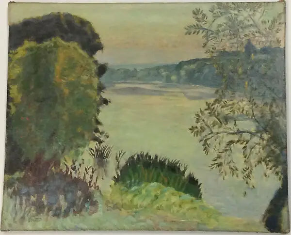 El Sena en Vernon - Pierre Bonnard
