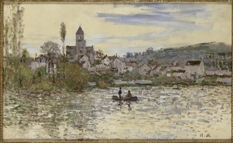 El Sena en Vétheuil - Claude Monet