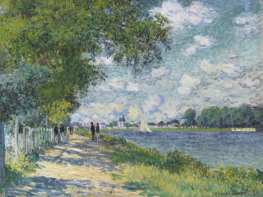El Sena en Argenteuil W373 - Claude Monet
