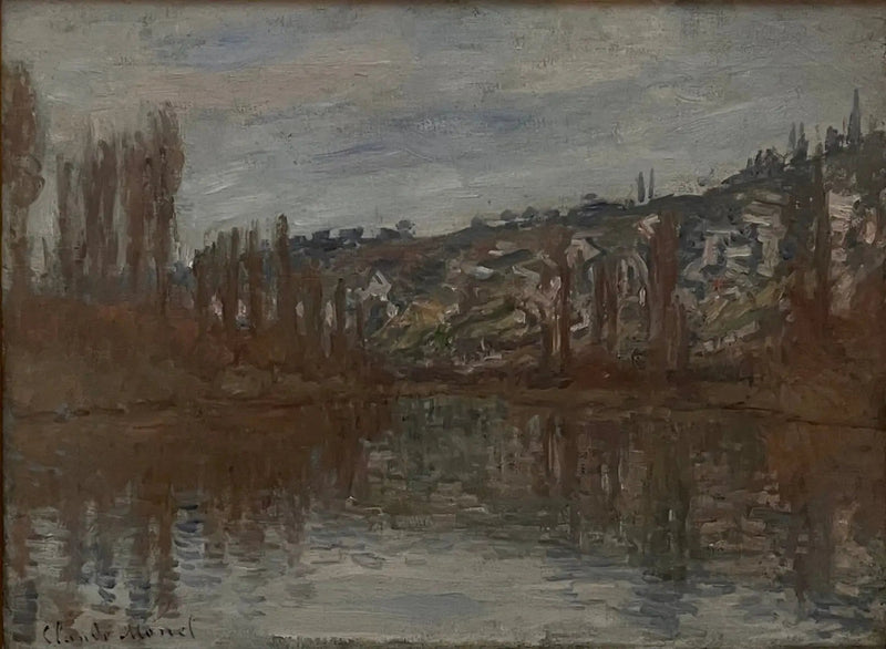 El Sena aguas abajo de Vétheuil - Claude Monet