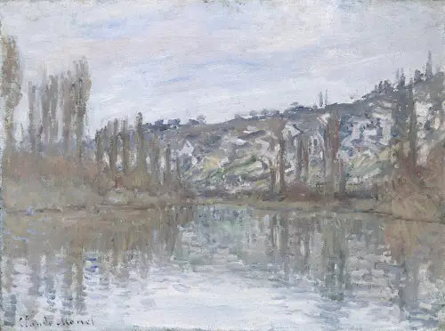 El Sena aguas abajo de Vétheuil - Claude Monet