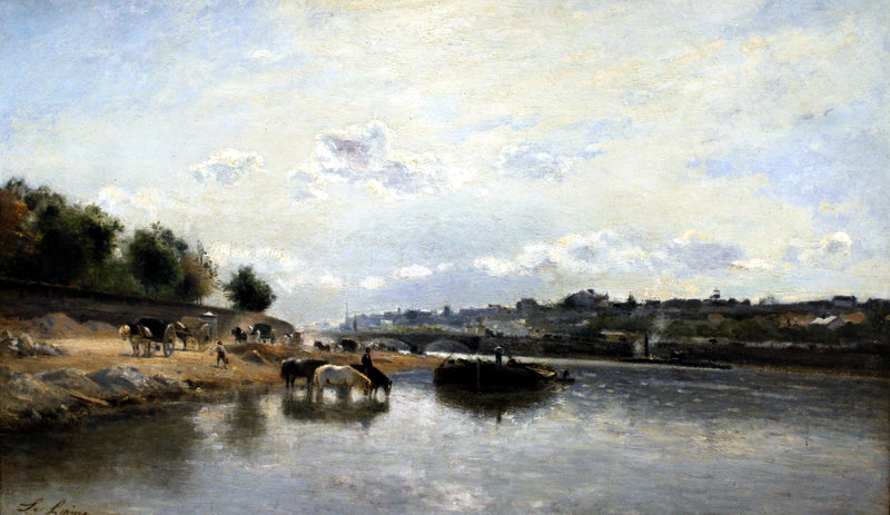El Sena y el puente de Iéna - Stanislas Lépine
