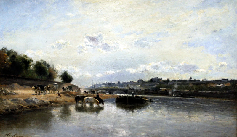 El Sena y el puente de Iéna - Stanislas Lépine