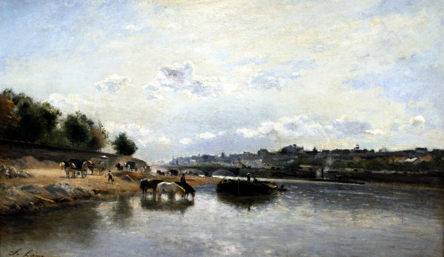 El Sena y el puente de Iéna - Stanislas Lépine