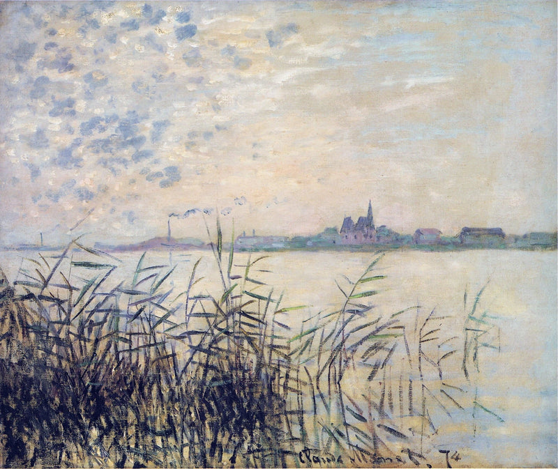 El Sena cerca de Argenteuil W327 - Claude Monet