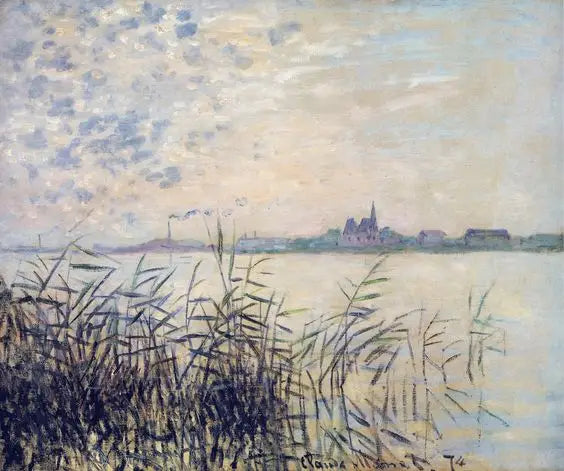 El Sena cerca de Argenteuil - Claude Monet