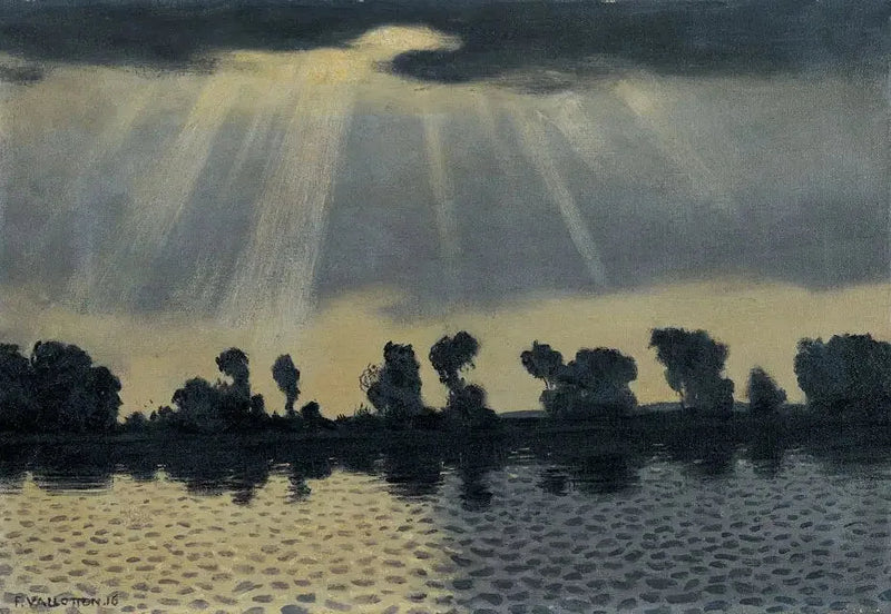 El Sena cerca de Les Andelys - Félix Vallotton