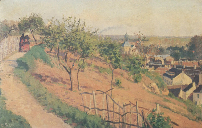 La Senda de la Justicia, Pontoise - Camille Pissarro