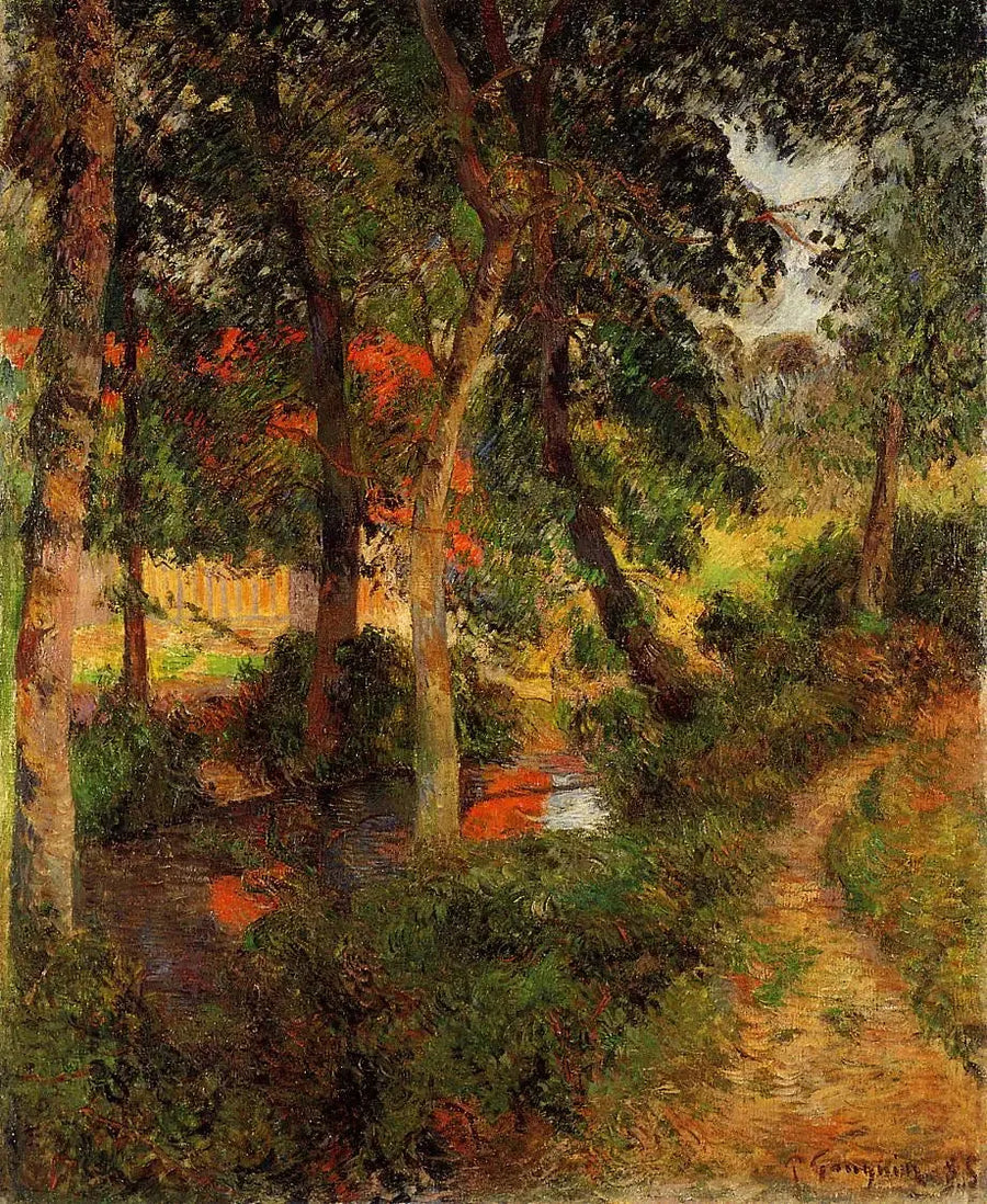 La Senda del padre Jean - Paul Gauguin