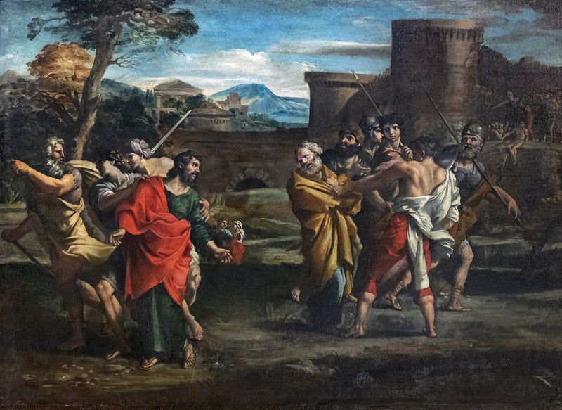 La separación de San Pedro y de San Pablo - Giovanni Lanfranco