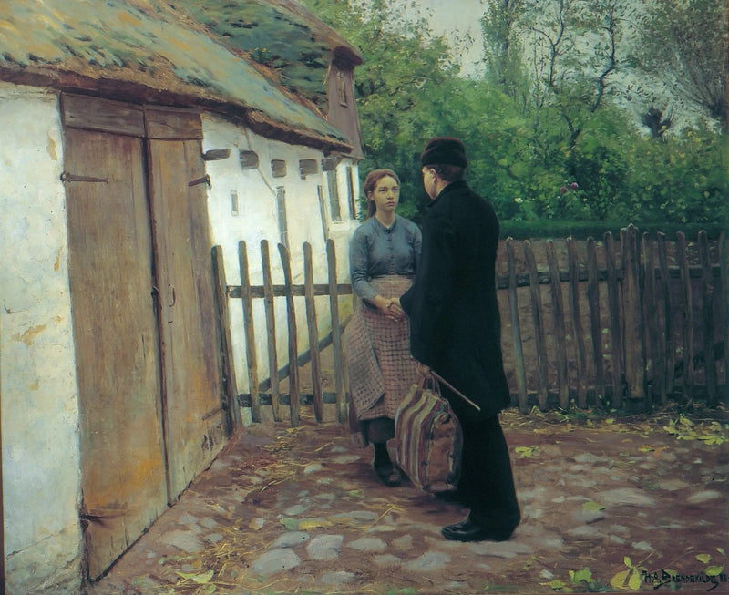 La separación - H. A. Brendekilde
