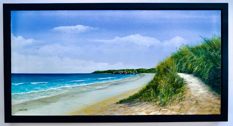 La Serenidad en la Playa | 120 x 60 cm