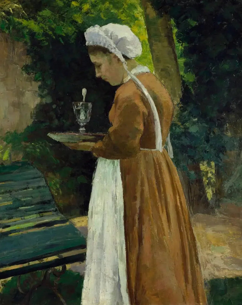 La sirvienta - Camille Pissarro