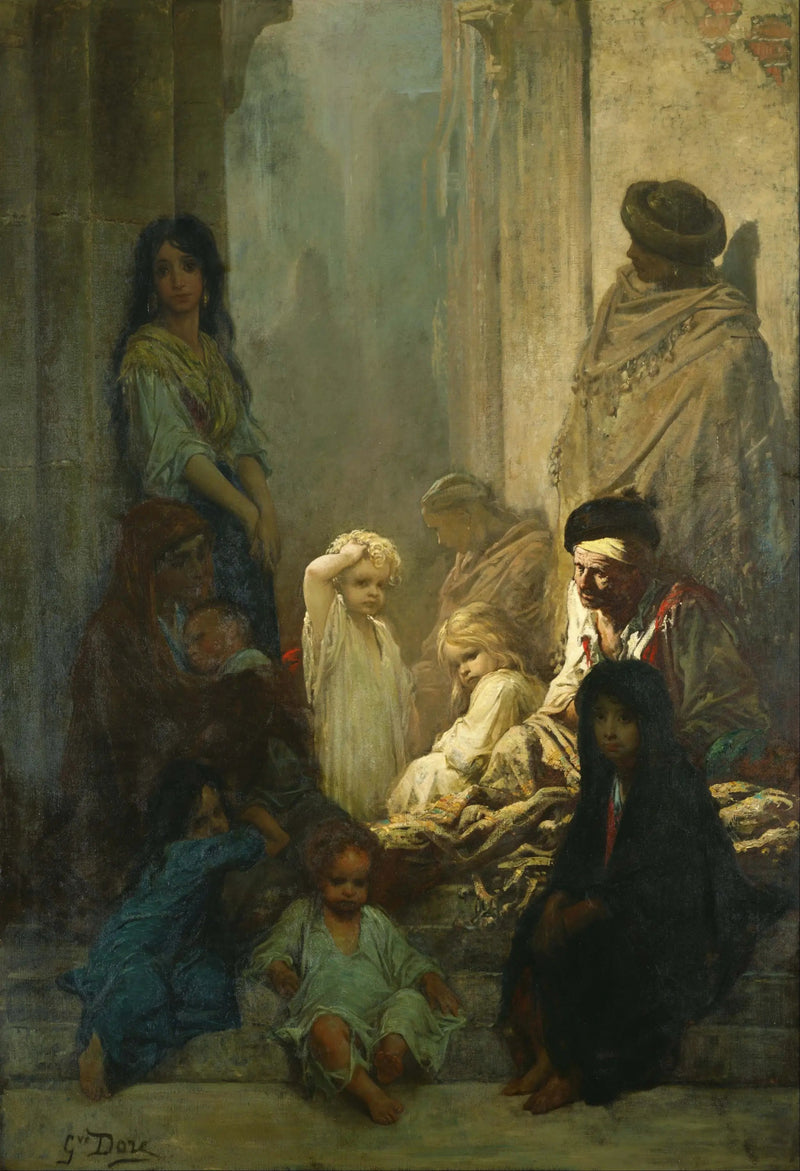 La Siesta, Memoria de España - Gustave Doré
