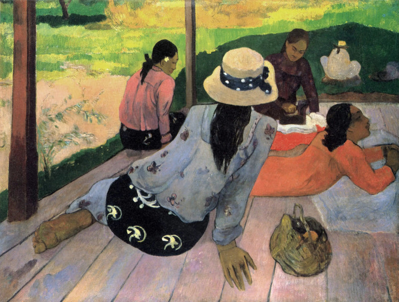 La Siesta - Paul Gauguin