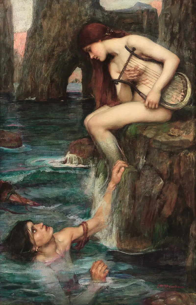 La sirena - John William Waterhouse
