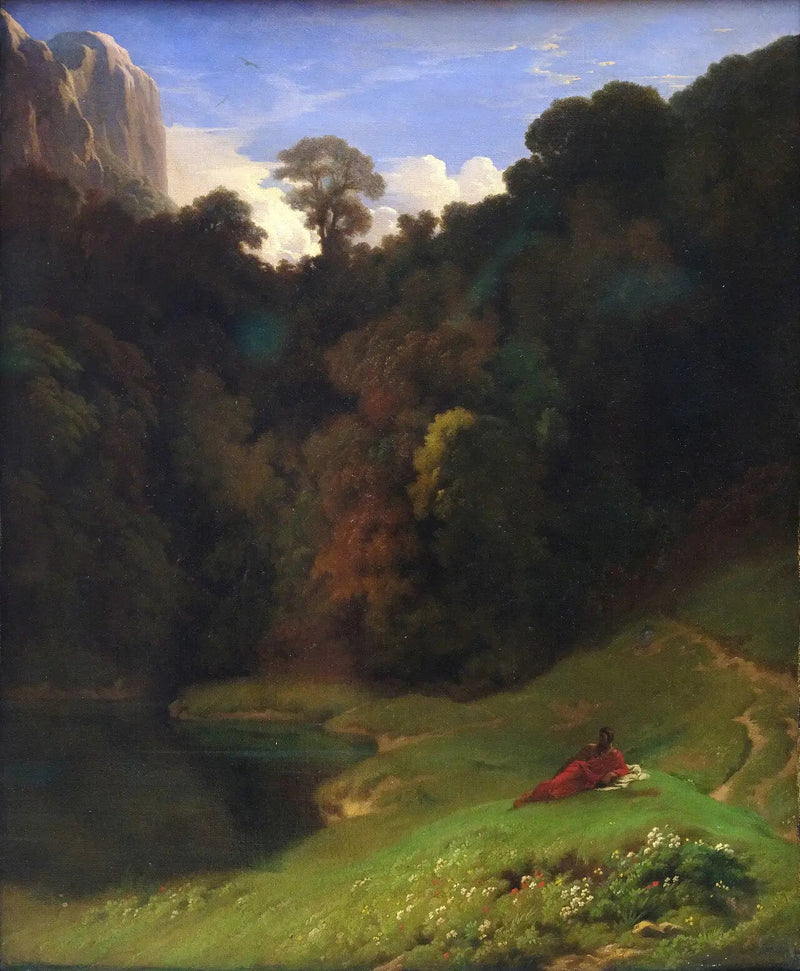 La Soledad - Hippolyte Flandrin