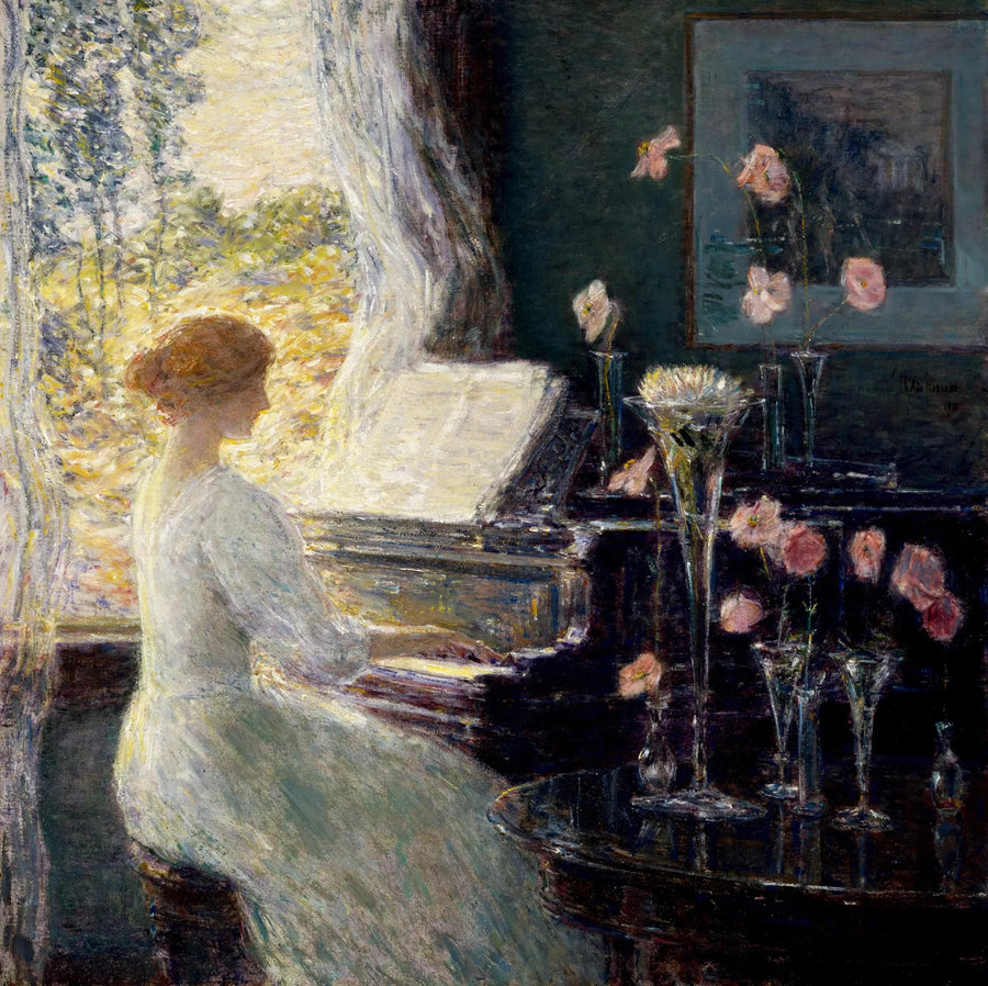 La Sonata - Childe Hassam