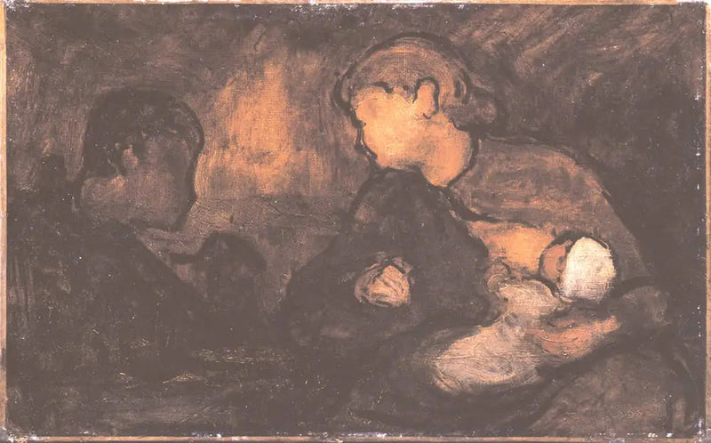 La sopa - Honoré Daumier