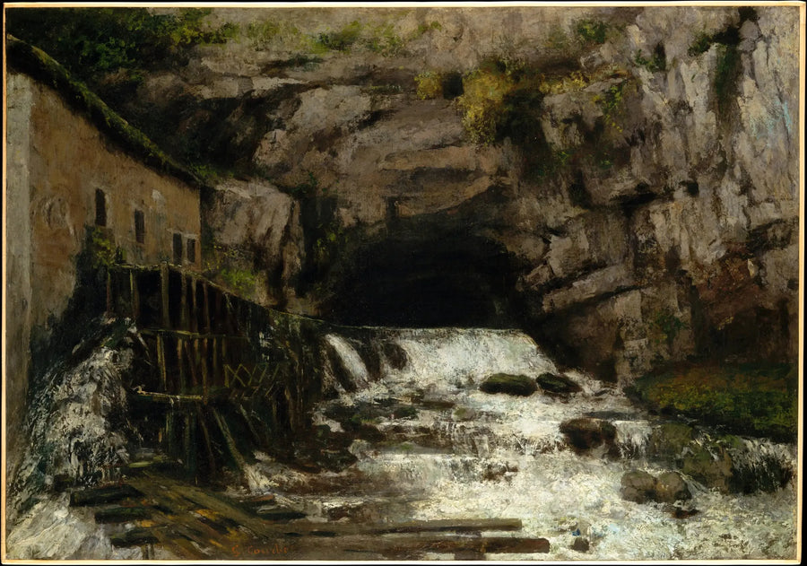 La fuente del amor - Gustave Courbet