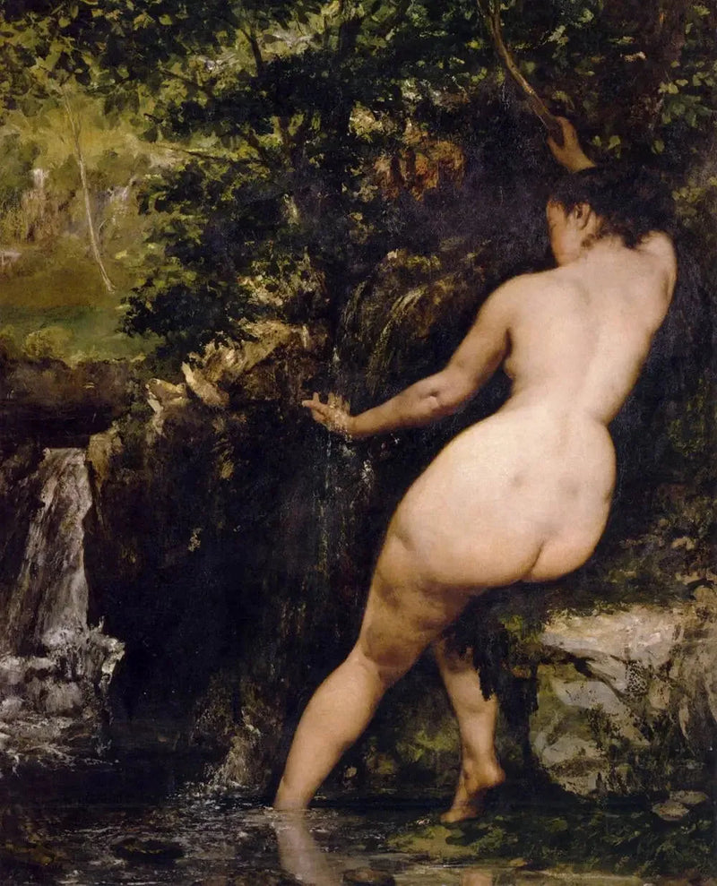 La Fuente - Gustave Courbet