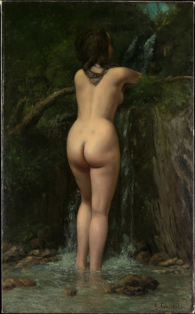 La Fuente - Gustave Courbet