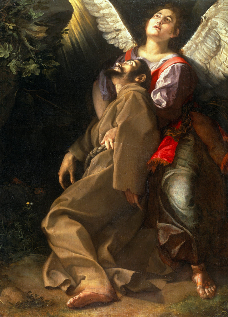 La estigmatización de san Francisco - Orazio Gentileschi