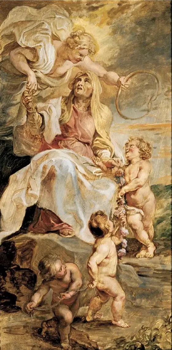 La sucesión de los papas - Peter Paul Rubens