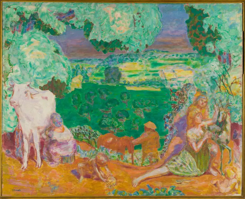 La Sinfonía pastoral - Pierre Bonnard