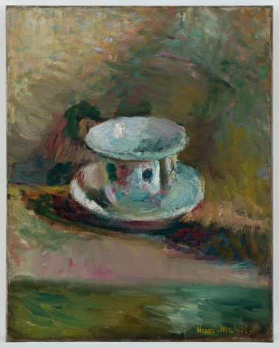 Reproduction du tableau « La Table au café - Henri Matisse » par Alpha Reproduction en peinture à l’huile