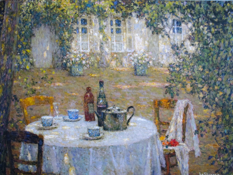 La Mesa al sol - Henri Le Sidaner