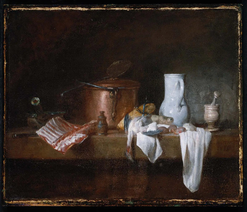 La Mesa de Cocina - Jean Simeón Chardin