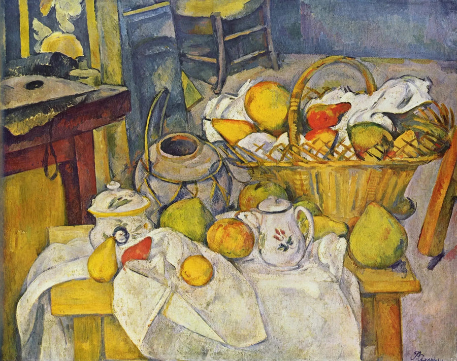 La Mesa de cocina - Paul Cézanne