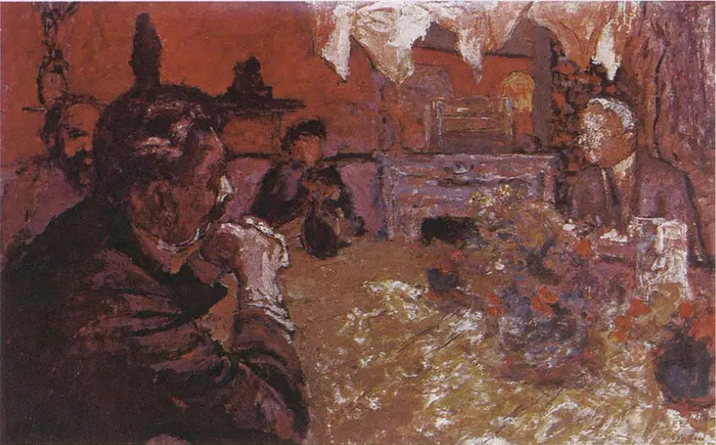 La mesa del cierre Cézanne - Édouard Vuillard