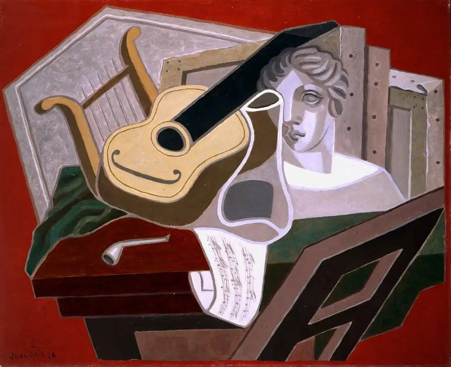 La mesa del músico - Juan Gris