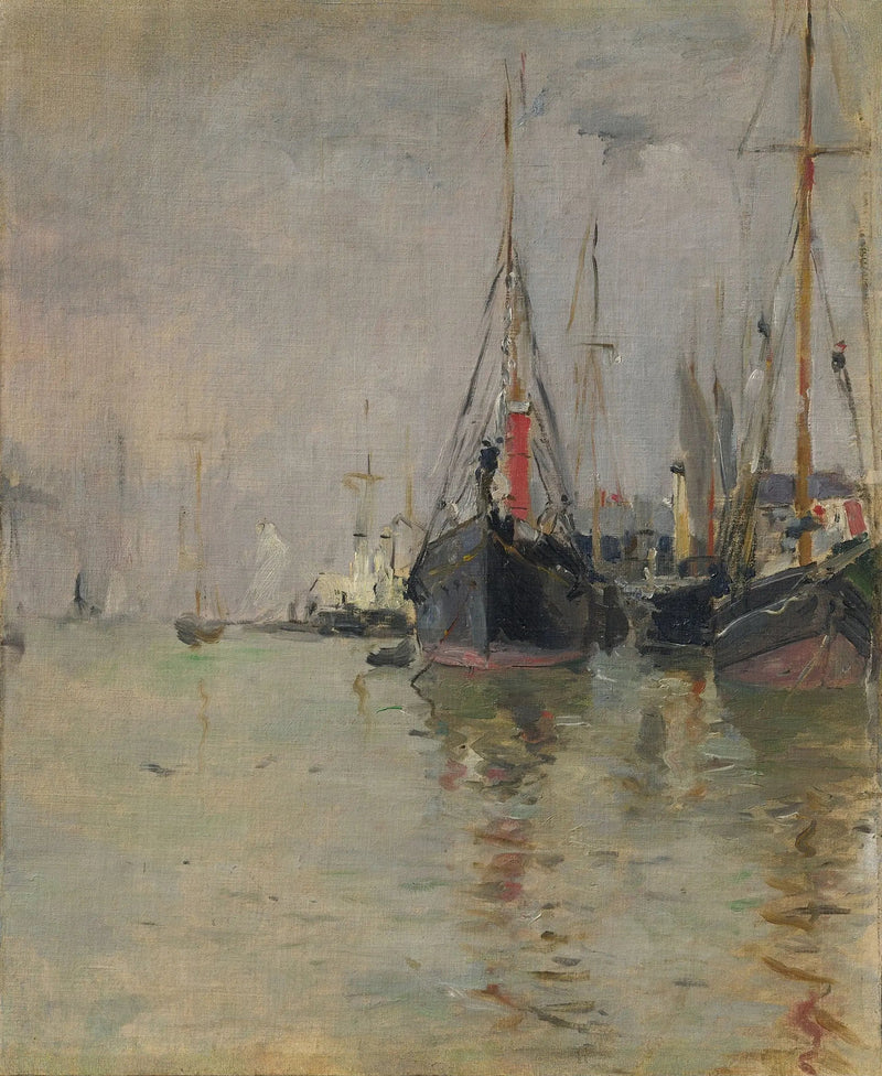 El Támesis - Berthe Morisot