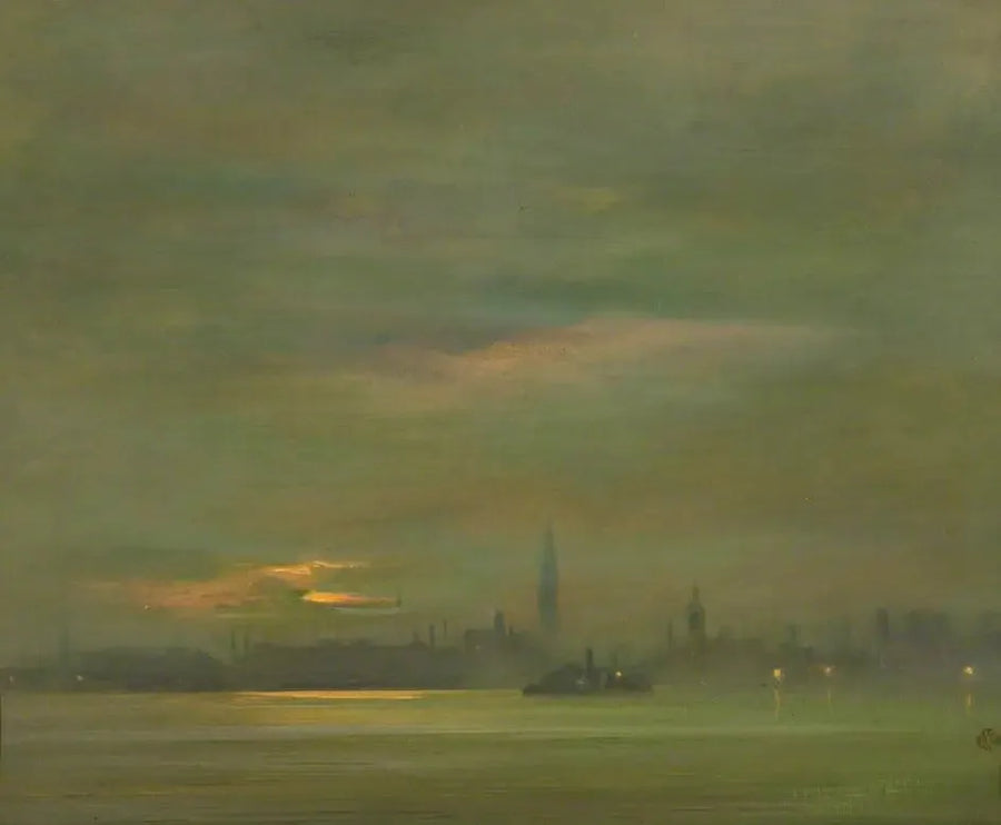 El Támesis, por la tarde - James Abbott McNeill Whistler