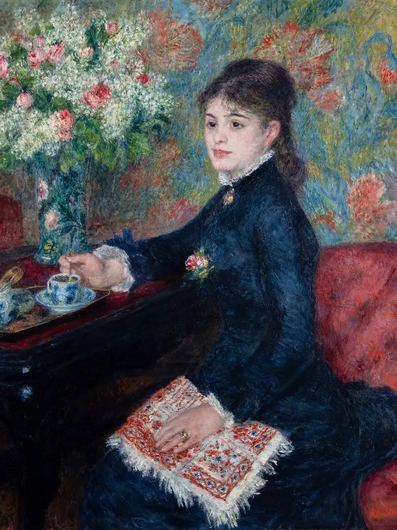 La Taza de chocolate - Pierre-Auguste Renoir