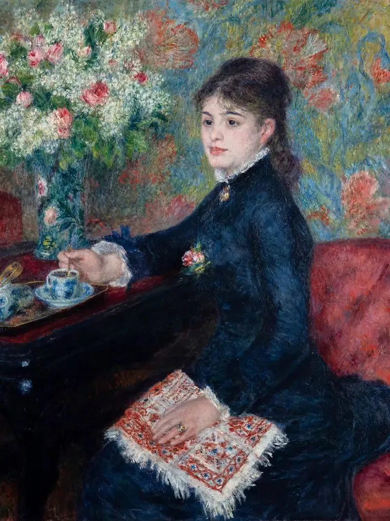 La Taza de chocolate - Pierre-Auguste Renoir