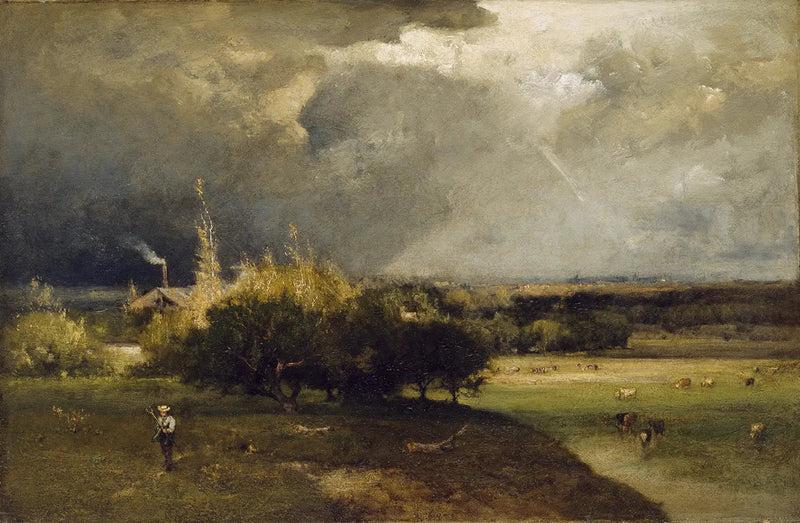 La tormenta que se avecina - George Inness