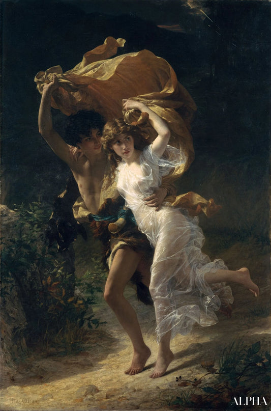 La Tempête - Pierre Auguste Cot - Reproductions de tableaux et peintures haut de gamme